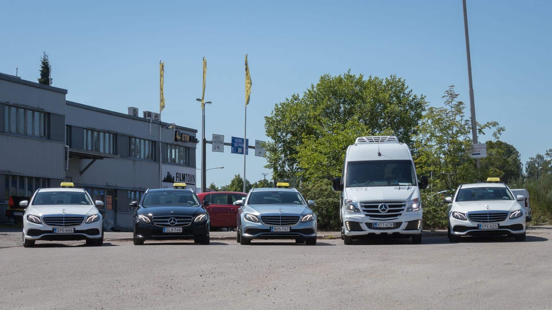 Tilausajo Pitkänen Vehicles Taxi Services Airport Taxi